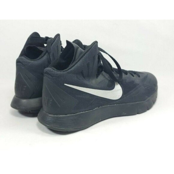 Nike Lunar Hyper Quickness Black Mesh Mid Top Men's Size 7 - Picture 5 of 7